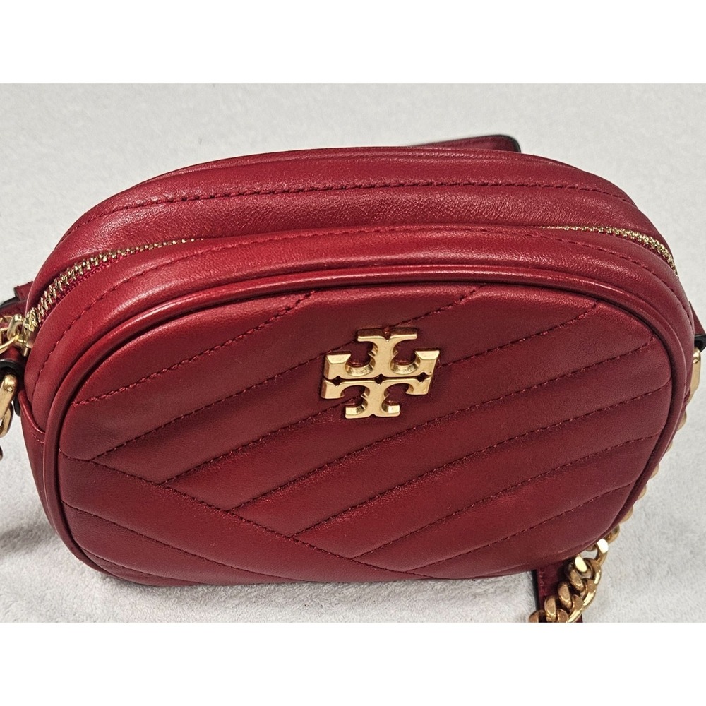 Tory Burch Fleming Soft Camera Bag – Red Quilted Leather – Gold Hardware - Picture 11 of 11